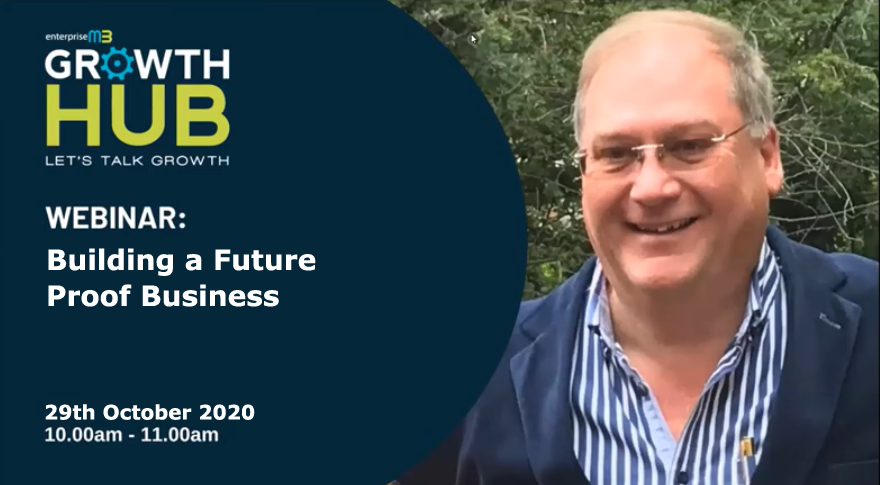 Webinar: Building a Future Proof Business

Growth Champion, Ian Martin, will talk through the steps you need to take in order to future proof and grow your business on 29 October as part of <a href="/EM3GrowthHub/">EM3 Growth Hub</a> webinar series.

Sign up: enterprisem3growthhub.co.uk/events/event/4… #businesssupport