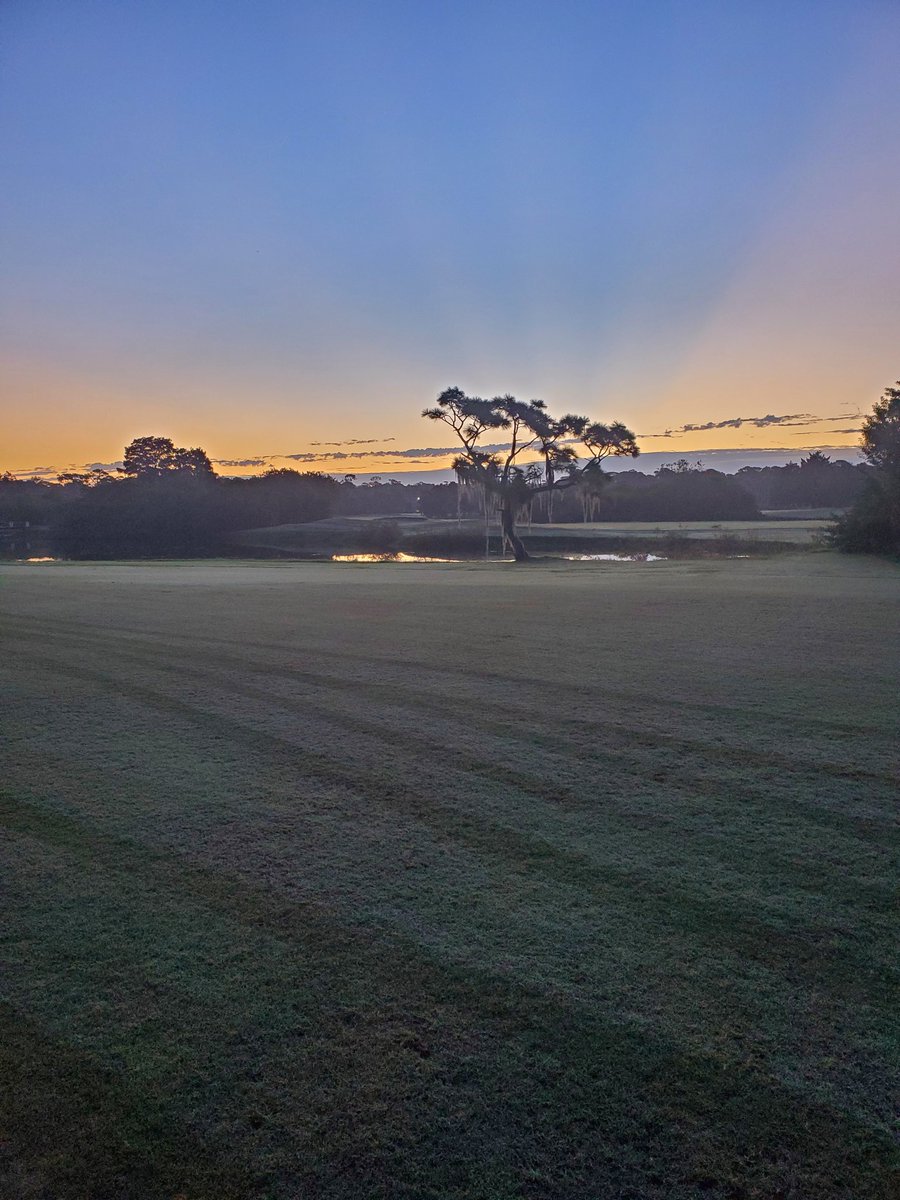 Beautiful morning at the office. <a href="/Innisbrook/">Innisbrook Resort</a>