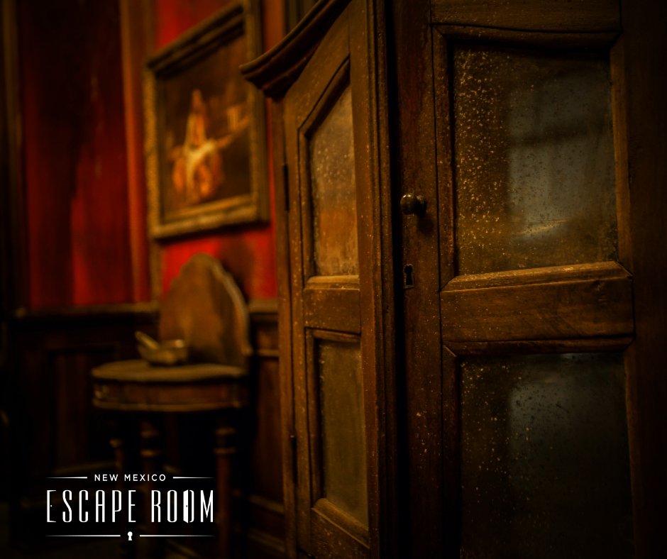 We call this cabinet inside Blackwell Manor "The Devil Cabinet." Why? You'll have to play the game to find out! #BlackwellManor #DevilCabinet