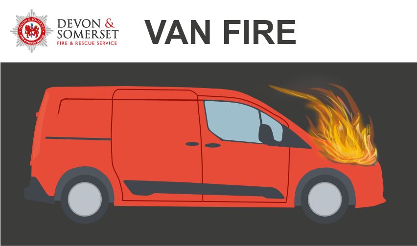 DSFireUpdates's tweet photo. A crew from #BurnhamonSea have dealt with a Van Fire in #WestRoad #Lympsham https://t.co/cdvCGZlklR https://t.co/yZFOGeZ6H3