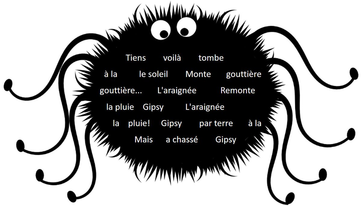 rachelhipkiss1's tweet photo. https://t.co/9IVGKuRgdK  Having planning new lessons - incy wincy spider in French - reorder the words! Focussed word ordering listening work! #mfltwitterati #improvinglistening #nurseryrhymes https://t.co/Ty47VwRDo5