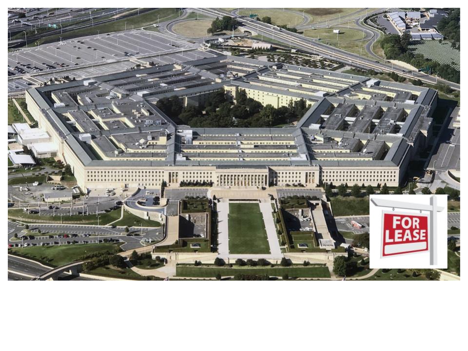 US Department of Defense ( #DoD) has 3M patriots employed on over 400 bases around the world. The remainder, including the  #Pentagon  , should be in  #Texas  #GigEm and  #Colorado.  #BreakitUp  https://www.federalpay.org/departments/departmentofdefense