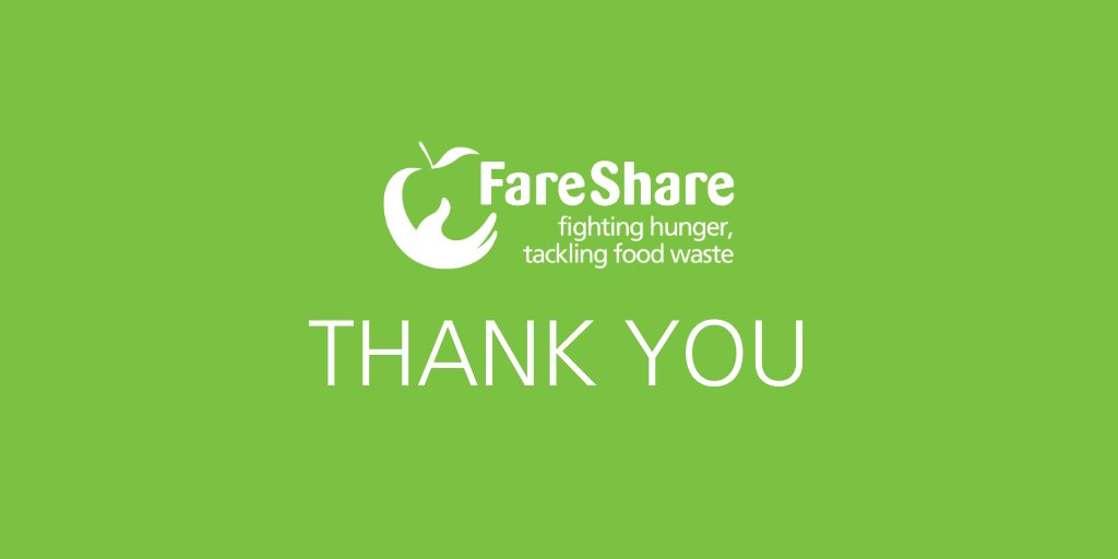FareShareUK's tweet photo. And now, thanks to the generous financial donations of our ambassador @MarcusRashford and his fans, we will be able to provide an additional 5 million meals - and that numbers keeps rising...This support could not come at a more crucial time. THANK YOU 💚 https://t.co/bz5mRlyJxl