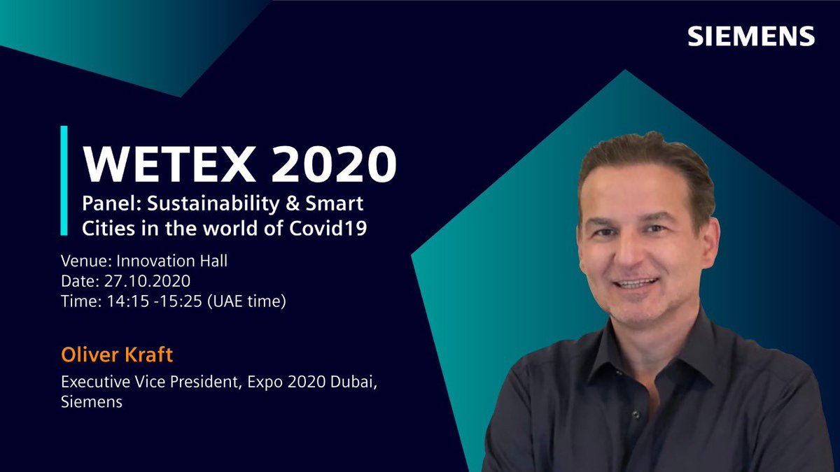 Em_Fea7's tweet photo. What role will smart cities play a role in a building a more resilient and sustainable future? 

Join us at #WETEX to learn more about how we’re working with @expo2020dubai to lead the charge on creating a blueprint for future smart cities. https://t.co/tls6DRsYMm https://t.co/cagK8WrSMw