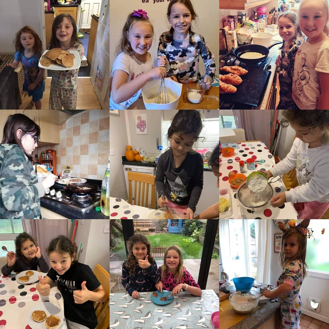 GuidingSussexE's tweet photo. So many happy faces! π
Apple pancakes for breakfast this morning. π
#AutumnAppleAdventures
#VirtualSleepover
#virtualgirlguiding #girlguidingsussexeast @Girlguiding #girlguiding #guideleaders @Guiding_LaSER #campingathome https://t.co/vnfY194xoM
