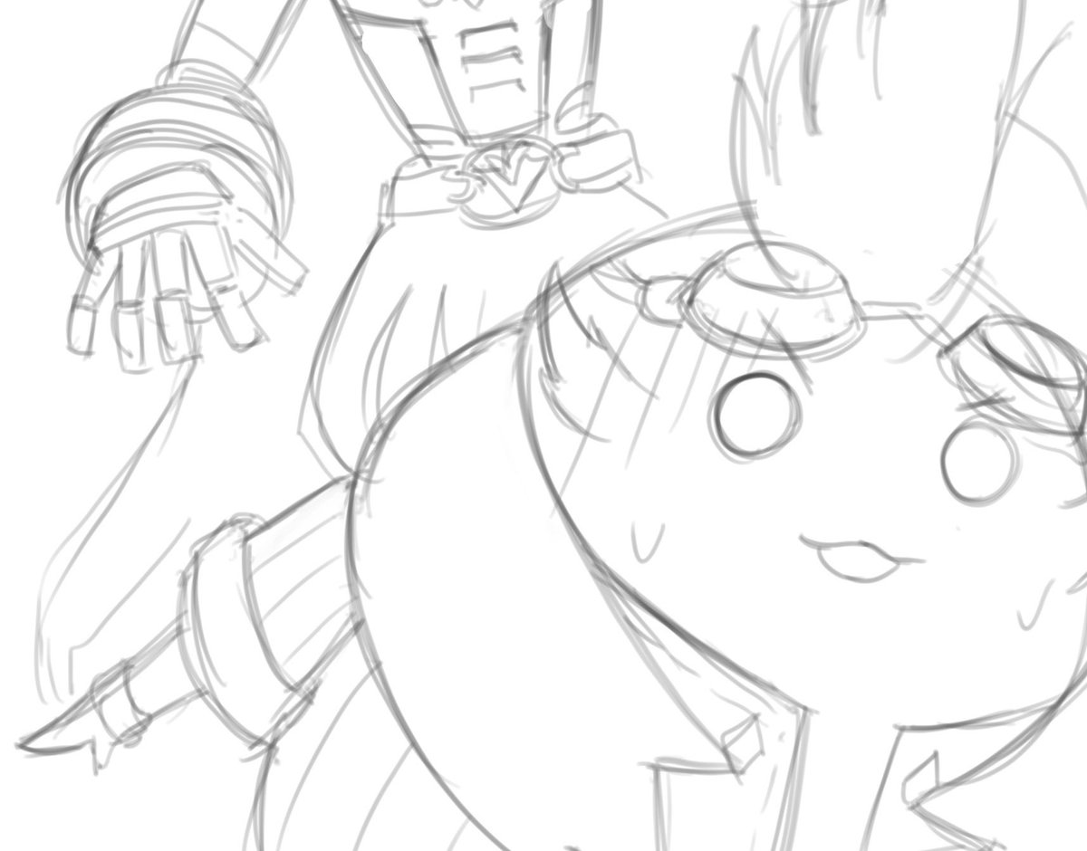 ハロウィンイラストwip トラが何やらびっくりしてるようです Ryoの漫画