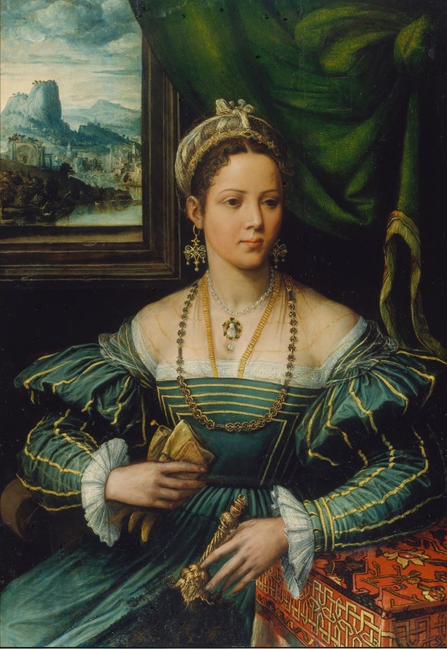 OldPortraiture's tweet photo. Born #OnThisDay in 1510: #RenéeofFrance (1510-74), Duchess of Ferrara as wife of #ErcoleII , daughter of #LouisXII
Presumed portrait by #PieterdeKempeneer (ca.1503-87), ca. 1534
#RenéedeValois #Valois #Este https://t.co/eKfNR5oM4S