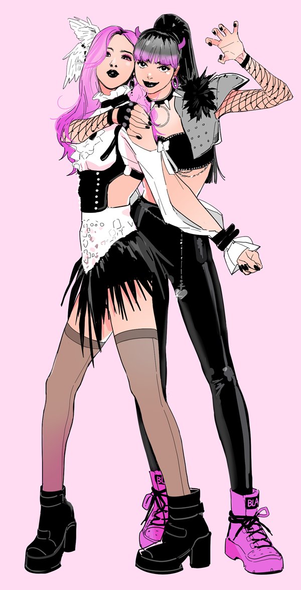 mowaaa's tweet photo. 🖤💖 https://t.co/oONOumlXIg
