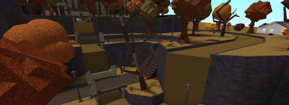 MrZetecOfficial's tweet photo. Here's a Halloween build, exterior only, may do interior but have very little time with things surrounding my life right now, Hope you like it! @RBX_Coeptus @BramP_YT @FroggyHopz_RBLX @ItsPeetahBread https://t.co/pXkCpqAx46
