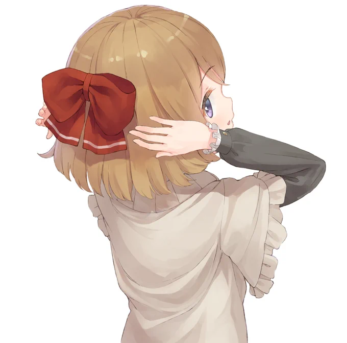 花陽ちゃんでっかいリボン似合う～～～～～ 