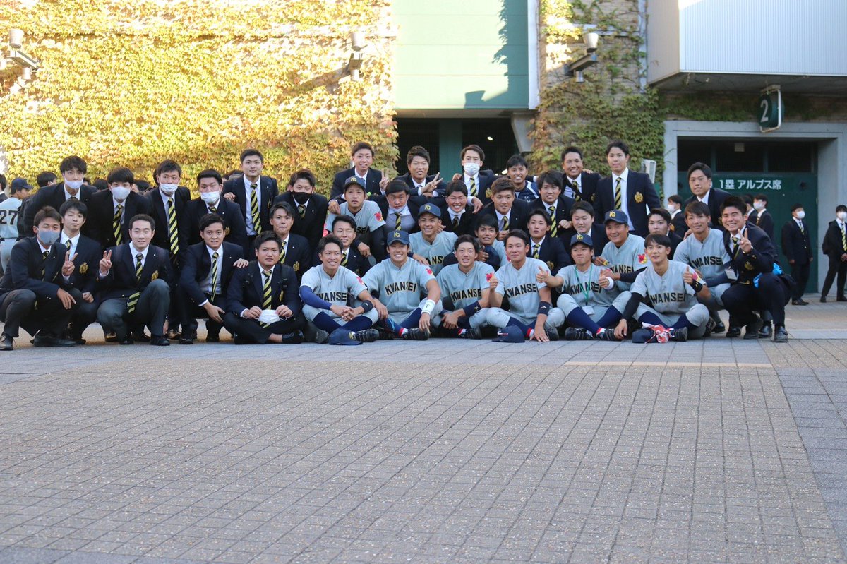 kg_baseball1899's tweet photo. 【試合結果】
秋季リーグ戦／対 関西大学②

関学 ０００００００００＝０
関大 ００００２０００Ｘ＝２

この試合をもって秋季リーグ戦が全て終了し、関学は４位となりました⚾️
温かいご声援をありがとうございました🌙 https://t.co/mjffdDpYbb