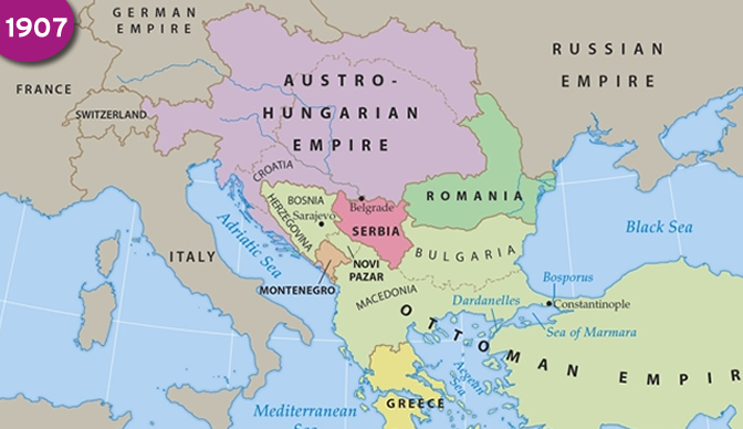 The two countries had disputes over a host of issues, from trade to, most notably, the status of Bosnia