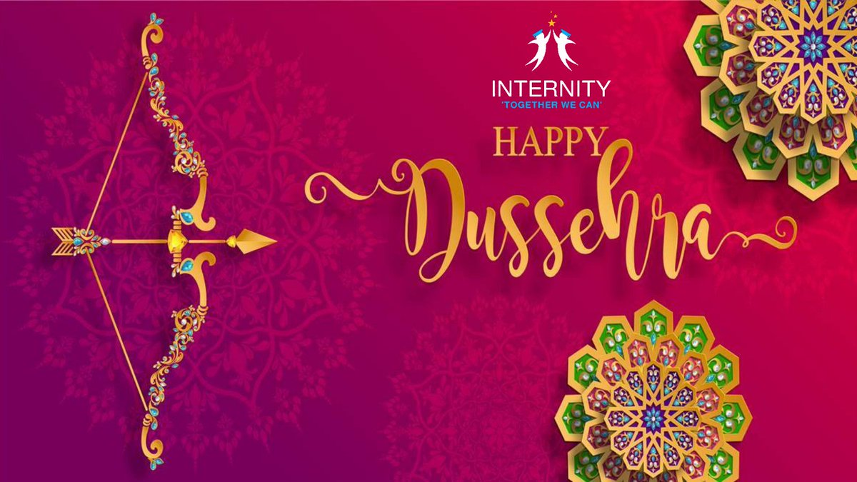 internity_learn's tweet image. Internity Foundation wish you and your family a very Happy Dussehra!