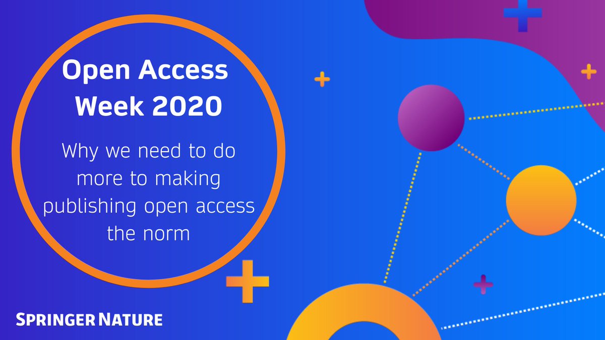 SpringerNature's tweet image. Why we need to do more to making publishing open access the norm? Dr. @KathrynBFrancis shares her thoughts in our last interview for #OpenAccessWeek #openaccessweek2020 bit.ly/2Tm0na7