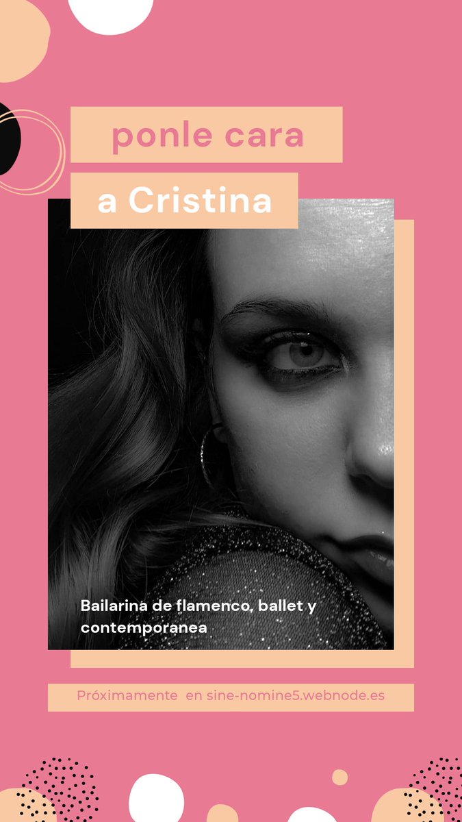 sinenomine_x's tweet photo. Ayer estuvimos hablando con Cristina, bailarina de flamenco, ballet y contemporánea. Dentro de poco podréis conocer su historia. ¡Estad atentos a la web! https://t.co/EYkCXEbMHZ