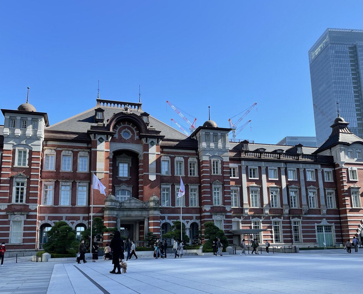 Pokomenty's tweet photo. 東京駅 https://t.co/Aamb1M7xqy