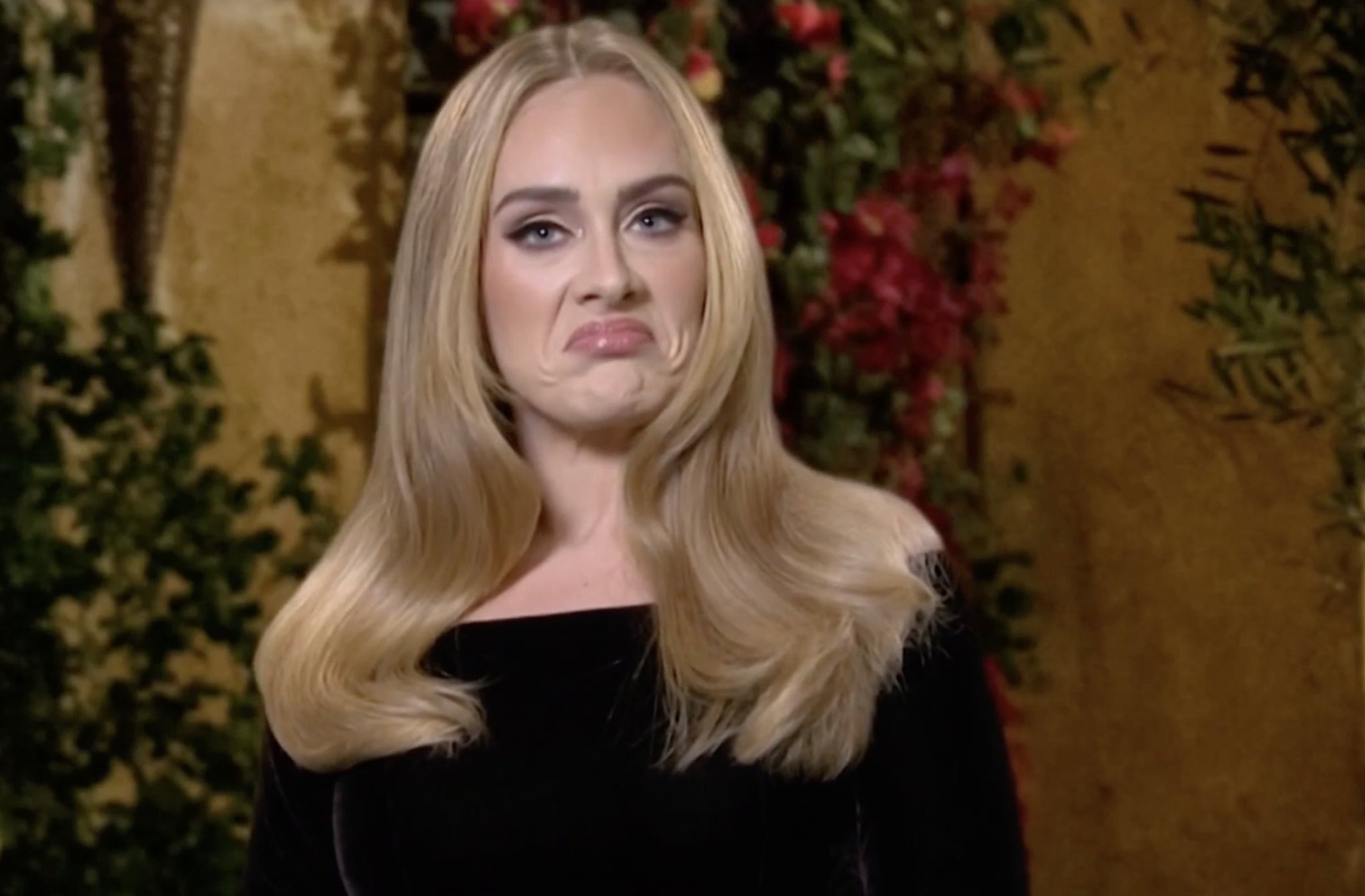 Adele on SNL. 