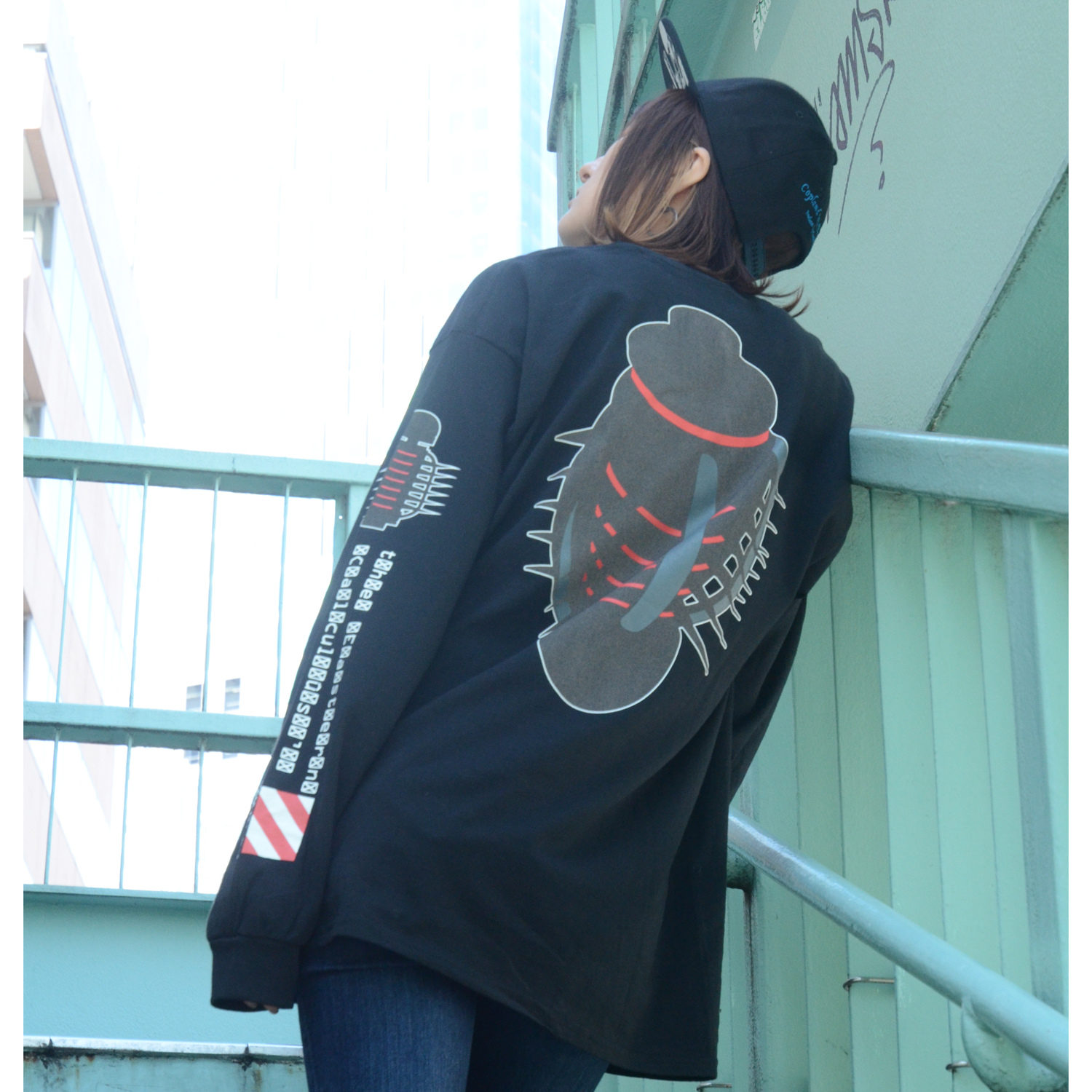 uniform experiment  コラボ  ロンT  サイズ4 Tシャツ JORGEN NASH： HANEGAL TEE UE