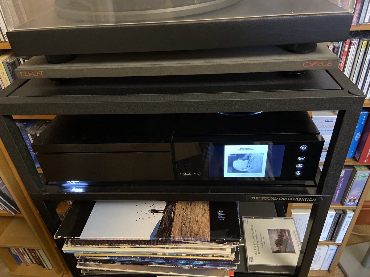 fatsculler's tweet photo. One positive about lockdown and working from home, its given me a chance to listen to my new @NaimAudio #UnitiStar it’s an epic bit of kit, although as is often the way with Hi-Fi I’m on the slippery slope of upgrades, as I think my 15 year old speakers are doing it full justice https://t.co/x2OCmpttlw