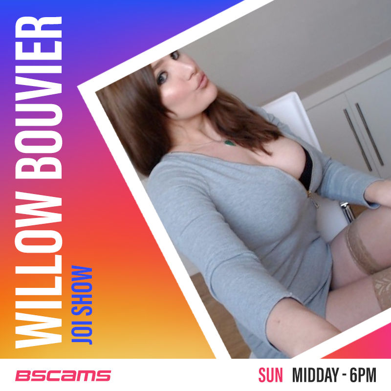 Afternoon JOI special with Willow on cam right now https://t.co/Fb9EpyulCZ