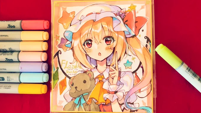 コピックで魔法少女なフランちゃん🌟🌟 