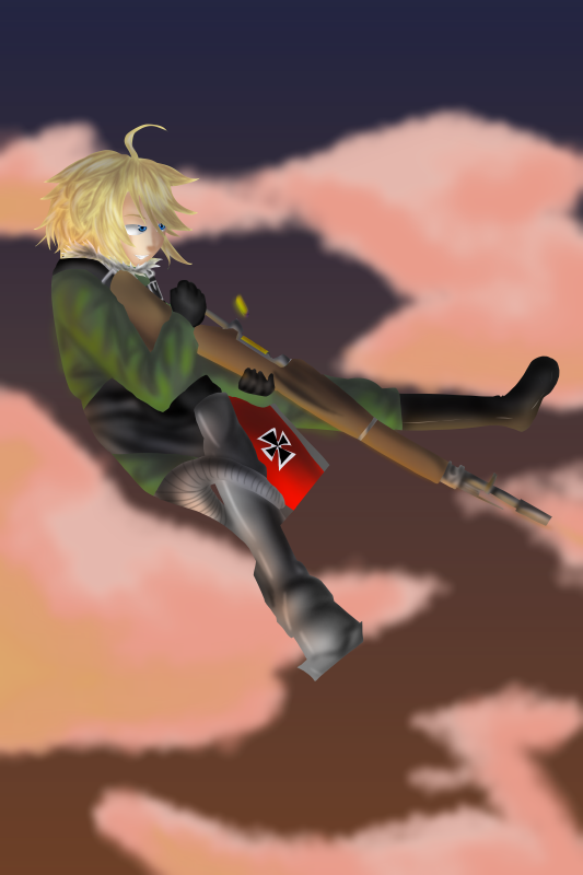 Artfn2's tweet photo. tanya degurechaff (youjo senki) https://t.co/nfsRpEeYdb
