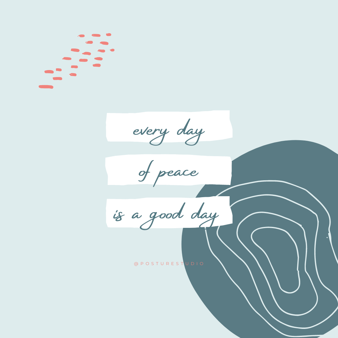 posturestudio's tweet photo. What brings you peace? 

We all need a day of the week to reflect, be still, find joy. It's not always possible but finding a little moment of peace, even when you're busy, offers a sense of calm. All of the chores, the running around, become less intense, attention more focused. https://t.co/VNOaSnRVc8