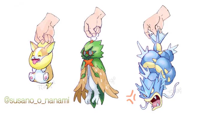 ポケモン つまみたい その3

#pokemon #ワンパチ #ジュナイパー #ギャラドス 
