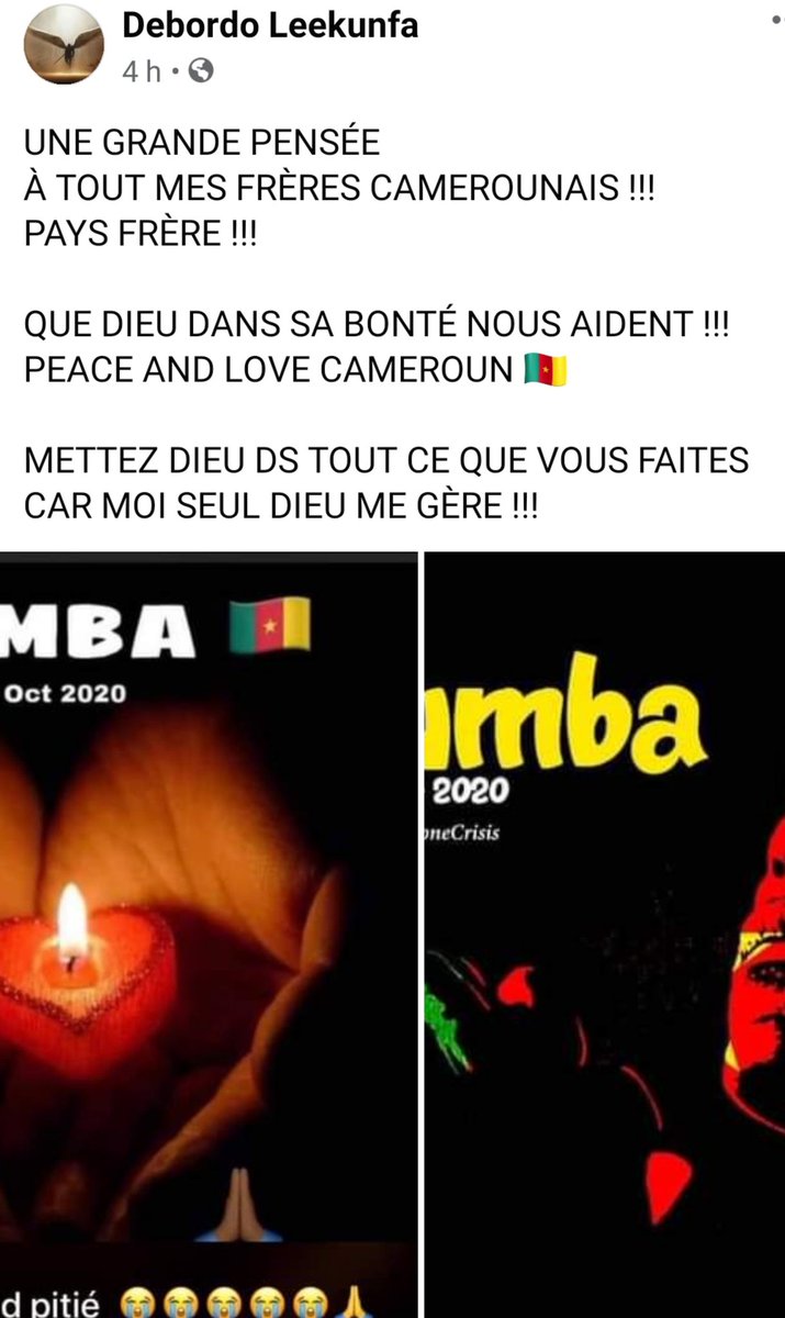 Bimstr237's tweet photo. Les artistes internationaux solidaires envers le Cameroun. 🙏🏽

#BimstrDivers 
#TT237 https://t.co/vXaEvrJCDo
