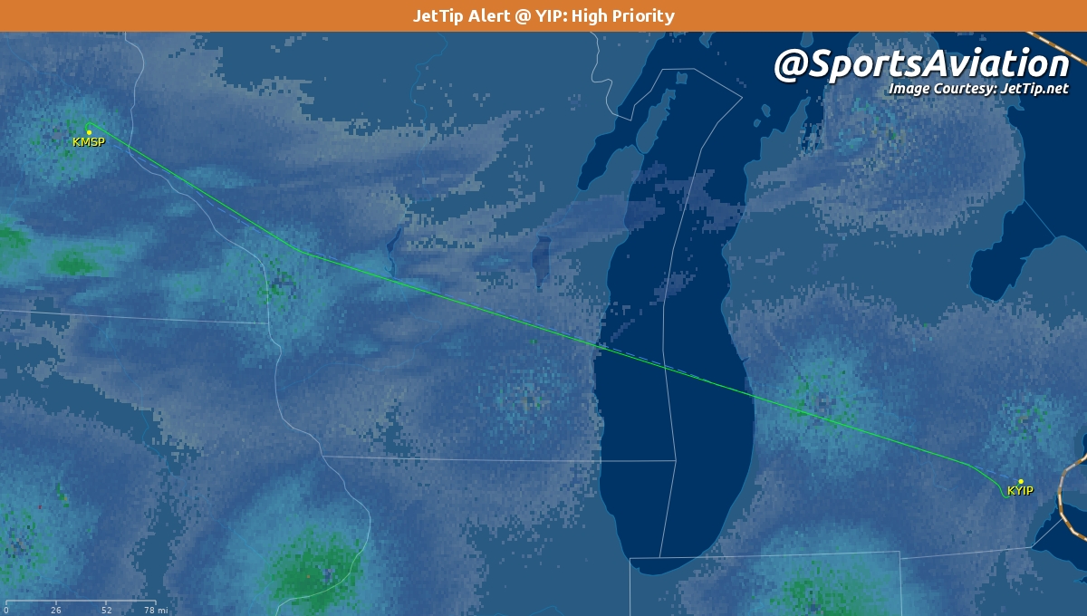 🏈 Michigan Wolverines (@UMichFootball)
🗒️ #GoBlue happy trip home from Minneapolis
🆚 W 49-24 @ Minnesota #Gophers #MICHvsMINN
✈️ SCX8642 | N833SY | B738
🛫 MSP - 11:49pm CT
🛬 YIP - 1:55am ET
Track Here👉🏼: https://t.co/1slscDGf9h https://t.co/btZTtwHbvI
