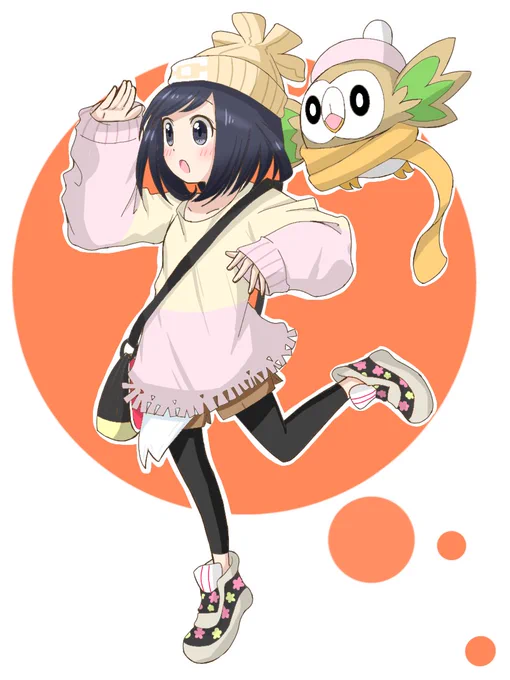 寒いからいっぱい温かい格好したい 
