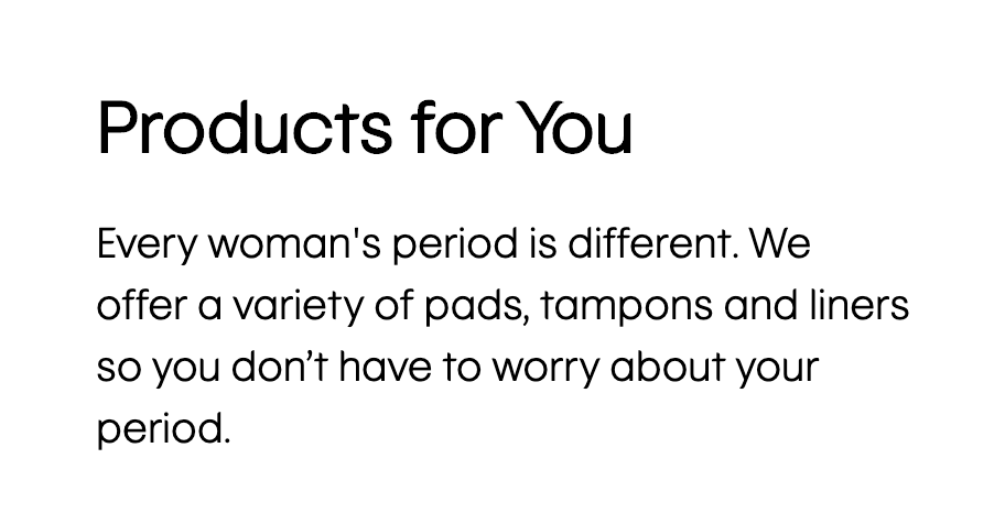 Kotex https://www.ubykotex.com/en-us/ "woman""girls""her"4/6