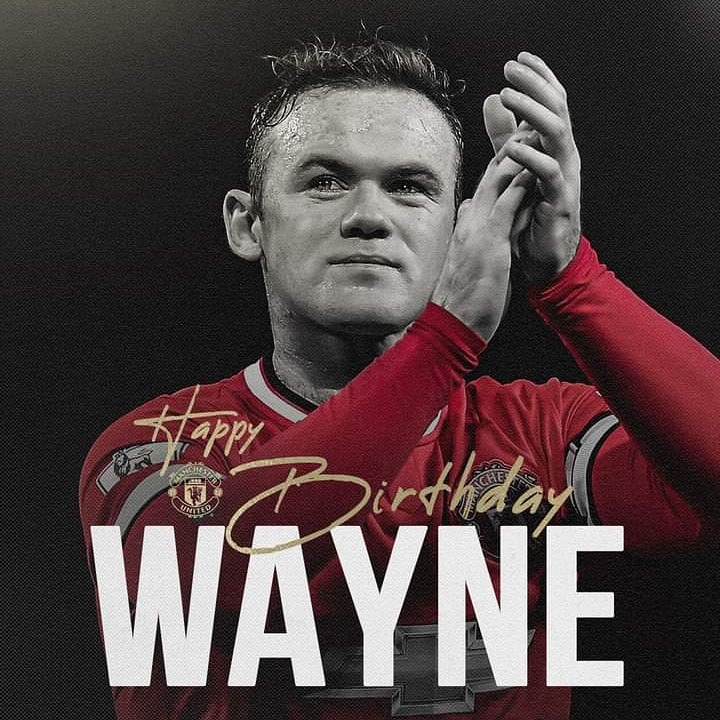 Happy birthday Wayne Rooney
I so much love you sir
Best wishes sir 