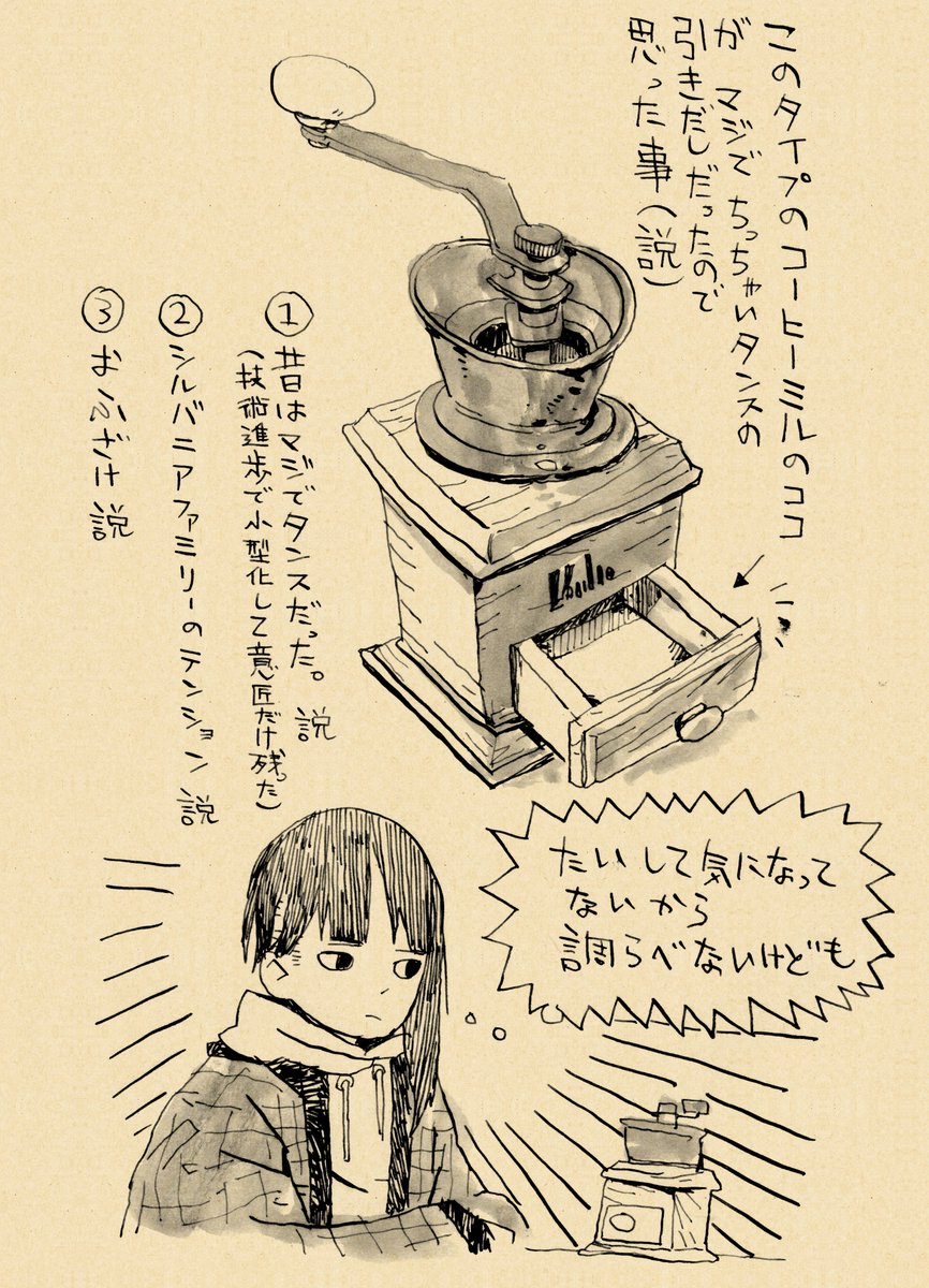 コーヒーミルについて 