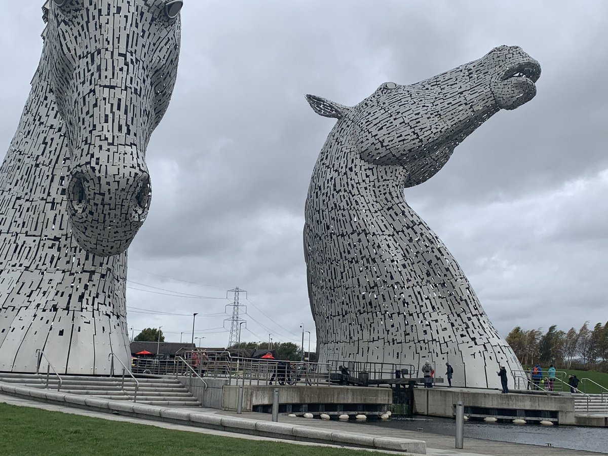 lostworld_4x4's tweet photo. These are stunning, the kelpies
#kelpies 
#overlanding 
#roadTrip https://t.co/pQD2g91suD