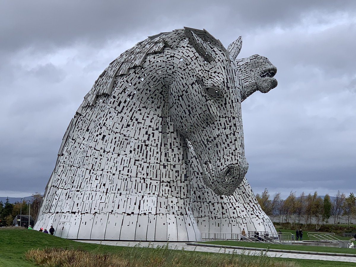 lostworld_4x4's tweet photo. These are stunning, the kelpies
#kelpies 
#overlanding 
#roadTrip https://t.co/pQD2g91suD