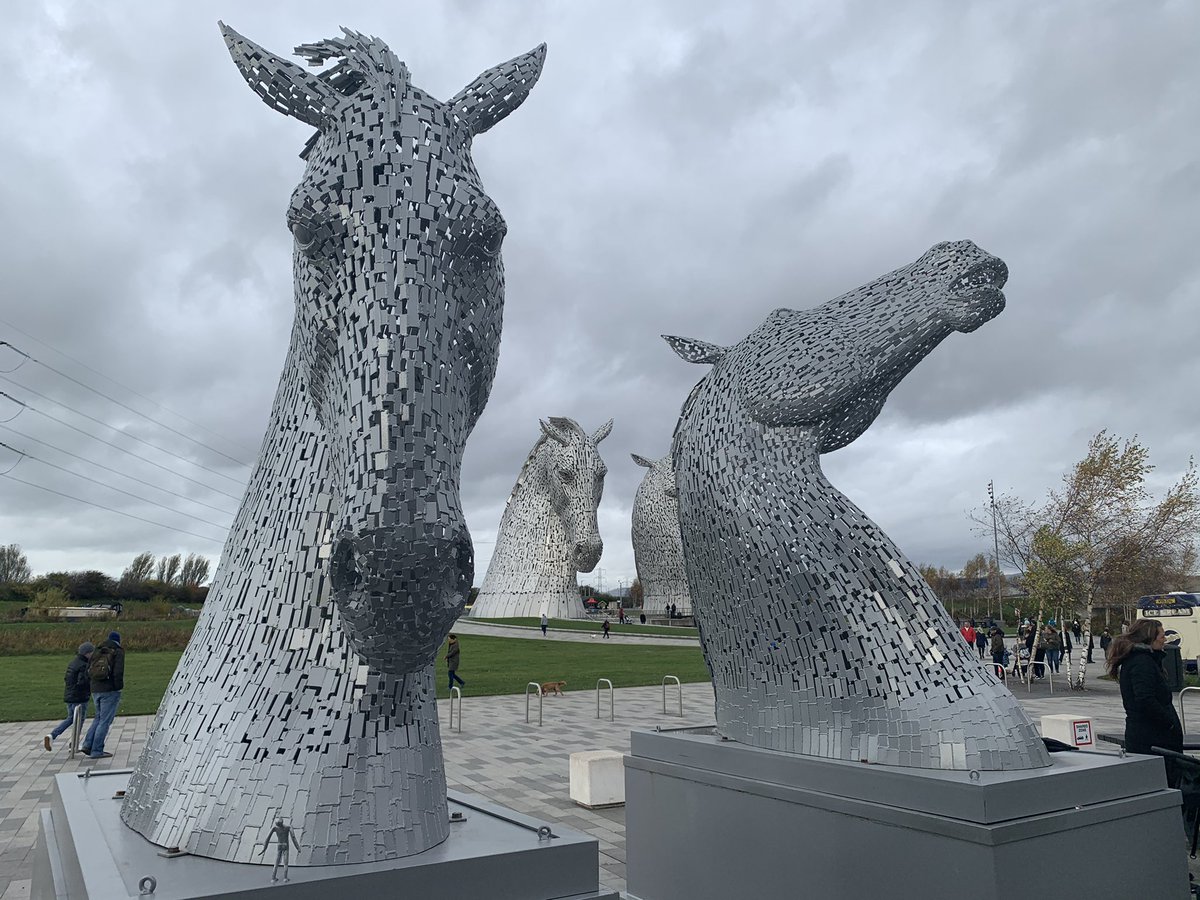 lostworld_4x4's tweet photo. These are stunning, the kelpies
#kelpies 
#overlanding 
#roadTrip https://t.co/pQD2g91suD