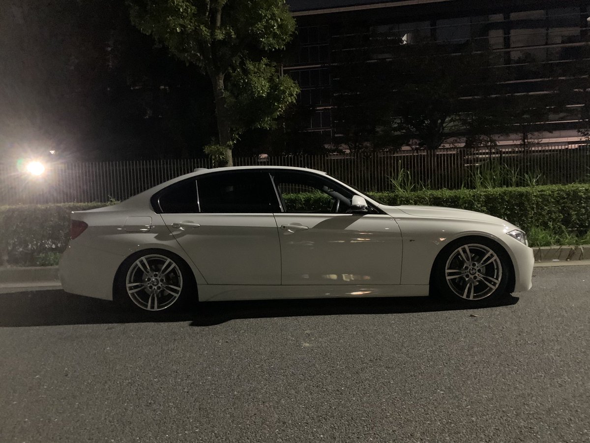 かい F30 Dトラ 2ヶ月待ってやっとラルグスの車高調取り付けしてもらった あとはホイールを待つのみ