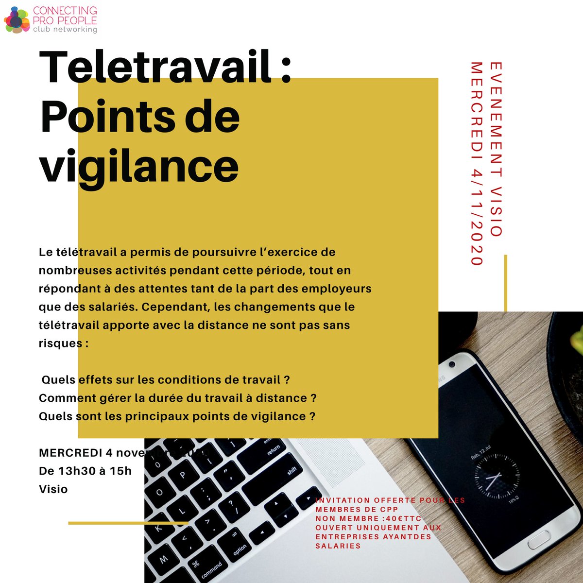 annesylvere's tweet photo. Pierre Warin, Avocat et ancien DRH, apportera son éclairage et ses réponses sur les solutions envisageables compatibles avec les contraintes opérationnelles- https://t.co/297ARViyK6
#Entreprises #Dirigeant #Décideurs #Eclairages #Expert #Télétravail #Droitdutravail #Droitsocial https://t.co/2hqs3GsxEe