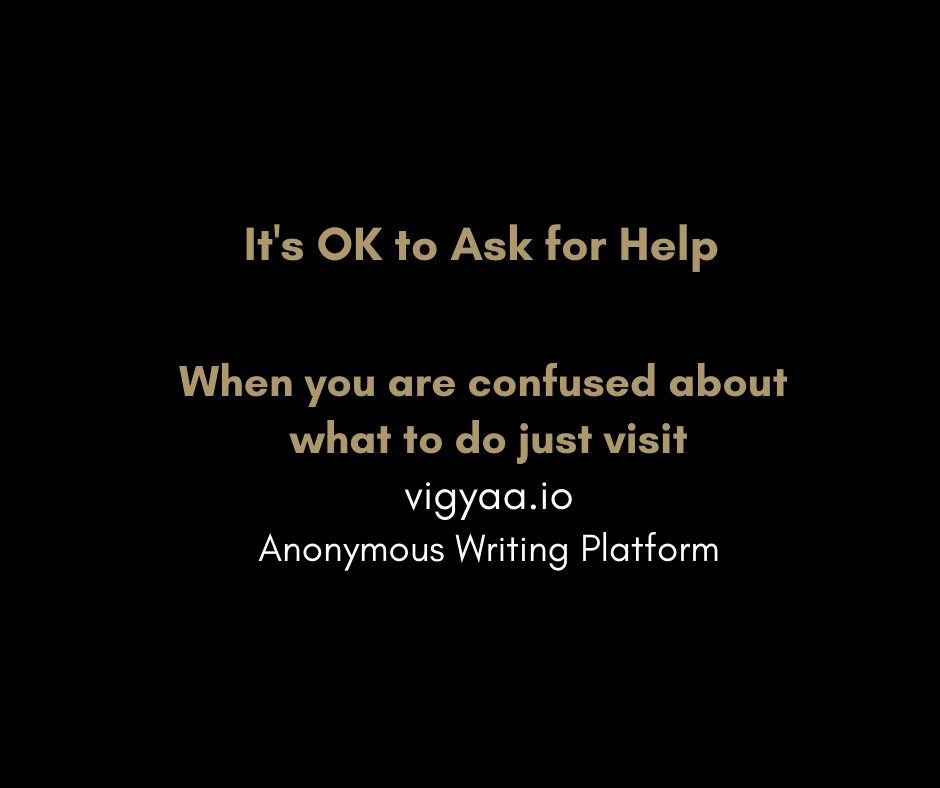 VigyaaAnonymous's tweet image. When nobody knows who you are, you can share without fear of being judged or labeled. Vigyaa Anonymous is the only anonymous blog, a social support network, with a compassionate community of helpful listeners.
vigyaa.io
#writeanonymously #anonymousblog