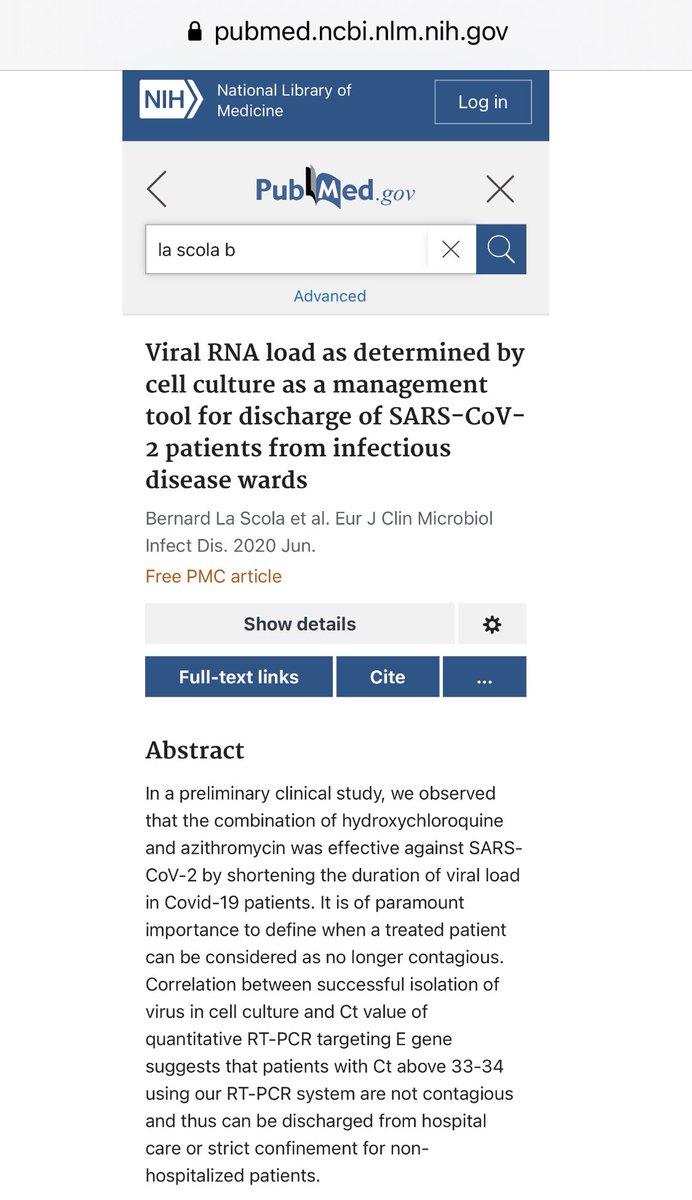 4/11 Dr Bernard La Scola reported that only 3% of “cases” with Ct >35 yielded live virus when cultured.  https://pubmed.ncbi.nlm.nih.gov/32342252/ 