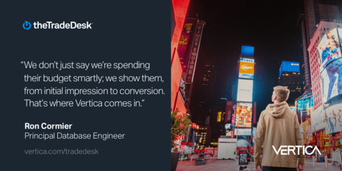 Our @VerticaBigData team is helping, #Advertising technology firm, <a href="/TheTradeDesk/">The Trade Desk</a>'s customers connect their media investment to real-world business results... #CustomerSuccess ow.ly/8vgA50C1GSd