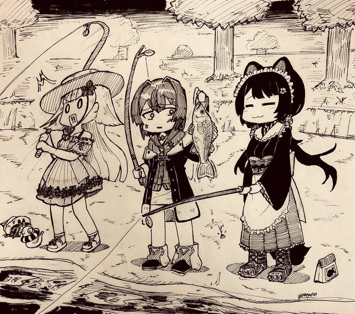 さんばか
#何だっていい過去絵を掲載するチャンスだ 