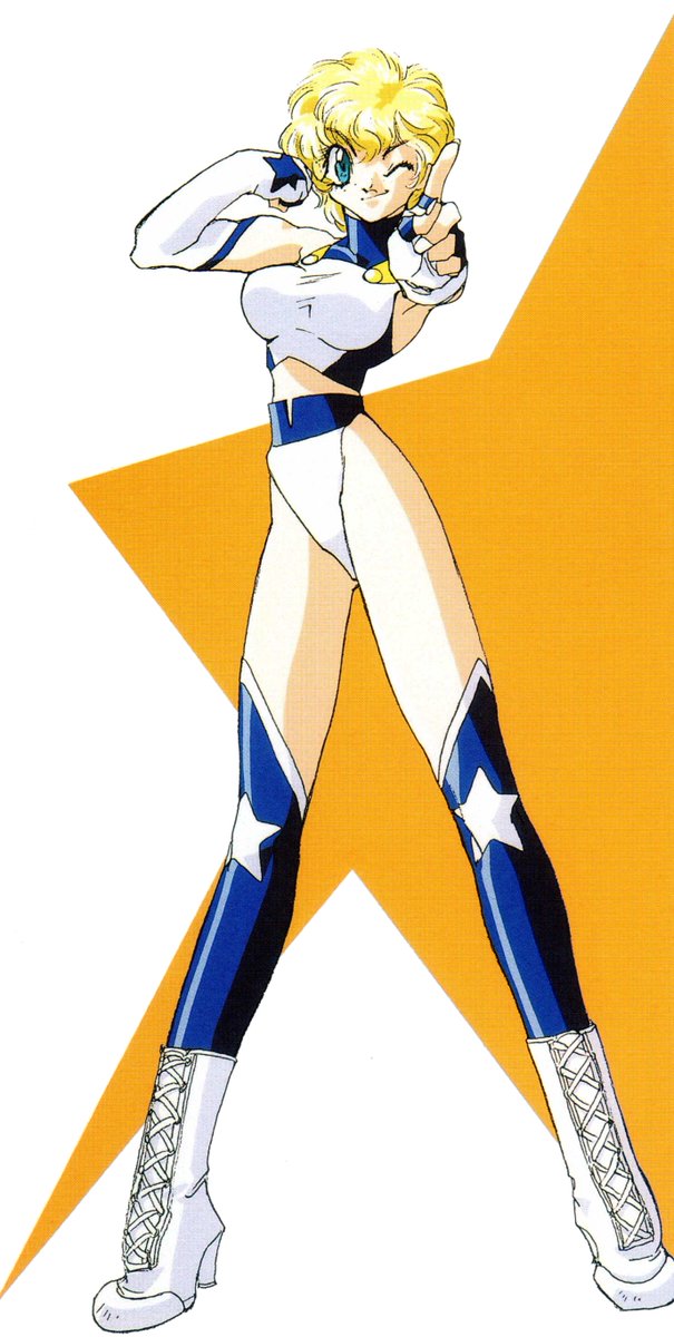 Asuka 120% - illustrations by Atsuko Ishida / 'Flowery Orange