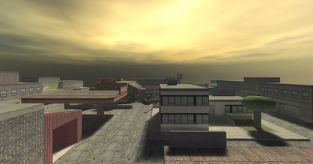 WizardExt's tweet image. Gangsta. A new Action Quake 2 map. Medium sized city map. Parking lot, gas station, container area, park. Each area color-coded. Gangsta takes place in the same area as my recent maps; Countryside/Backyard/Crossfire. Have fun! #actionquake2 #quake2 #idtech2 #gamedev #leveldesign
