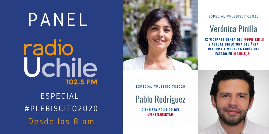 Pablo Rodríguez en #Radioanálisis: "El plebiscito y todo lo que genera a su alrededor es la mejor instancia para darle mucho más valor a la política".

#Plebiscito2020