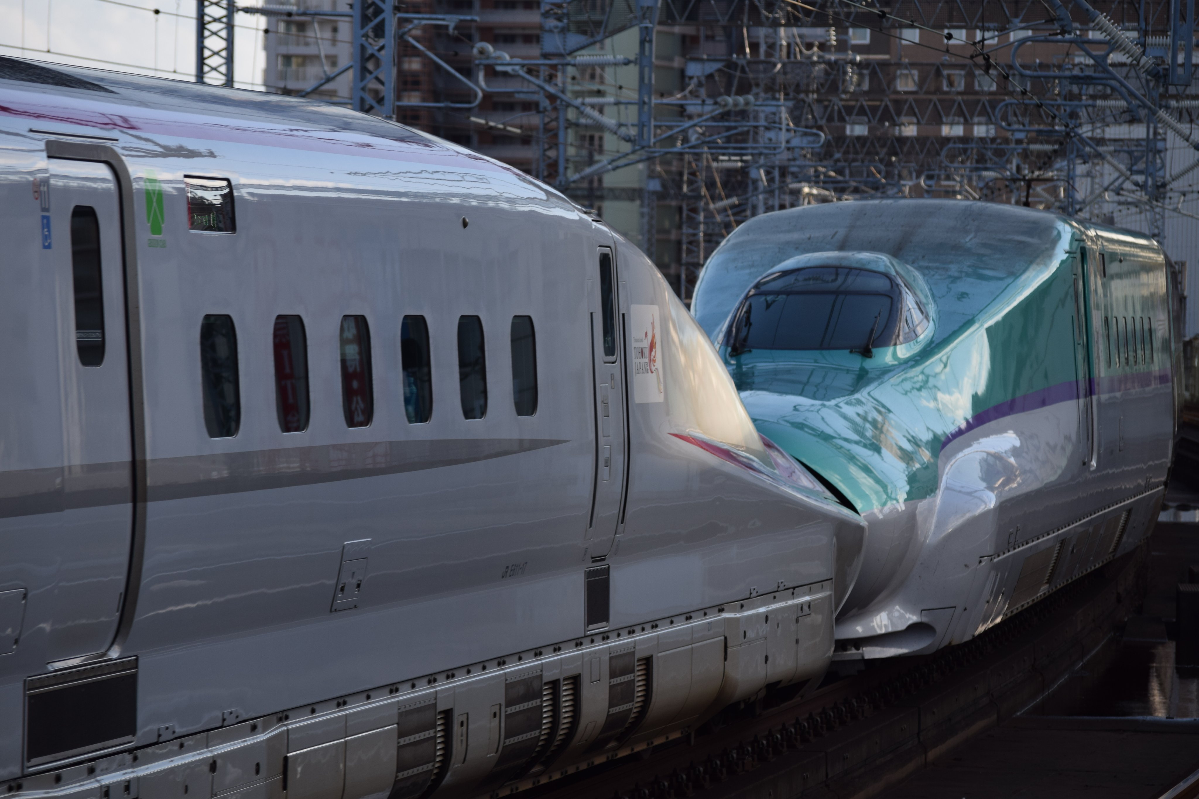 تويتر ろくいち على تويتر E5系 系 やまびこ60号 とh5系 E6系 はやぶさ こまち28号 系とe6系の車高や幅の違いがはっきり分かりますね T Co Googlberbe