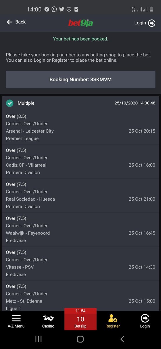 FreemanTips's tweet photo. 10odds Boom Yesterday on Corner market🥵.
Another 10odds on Corner market available on Bet9ja and 1xbet.
❤/♻️. https://t.co/cixhPphUYv