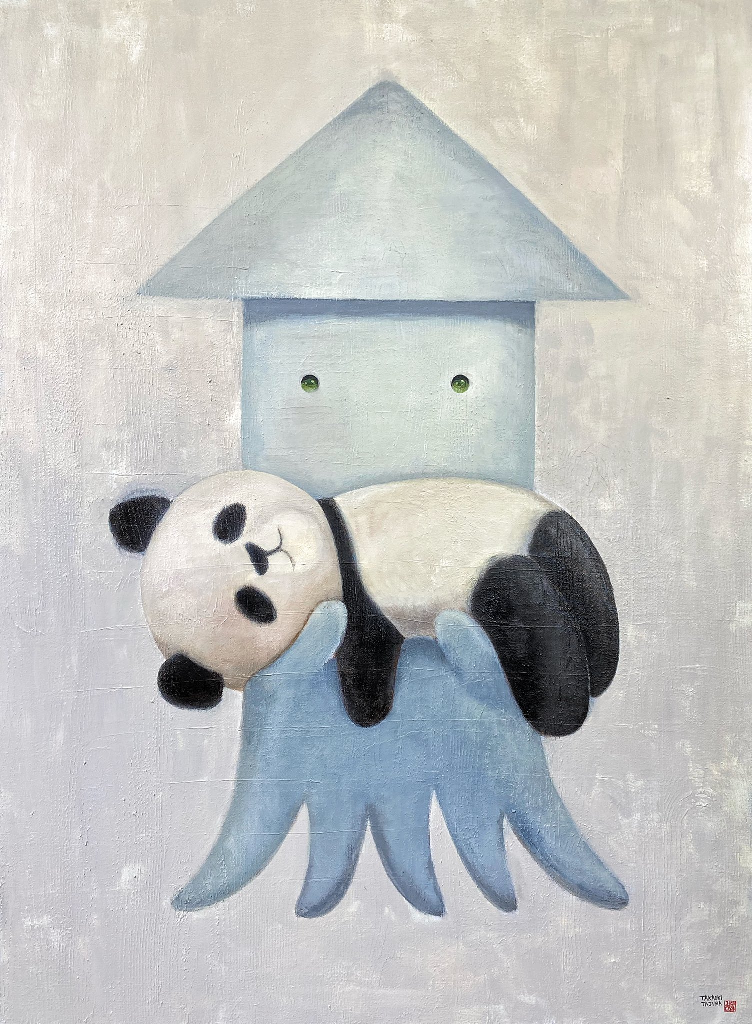 田島享央己 パンダ 絵画