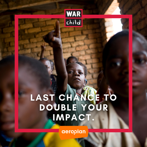 WarChildCan tweet picture